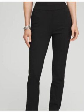 Chico's So Slimming Black 360 Brigitte Pants size 2.5 NWT